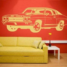 Mustang - samolepka