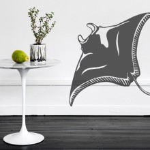 Manta - Samolepka